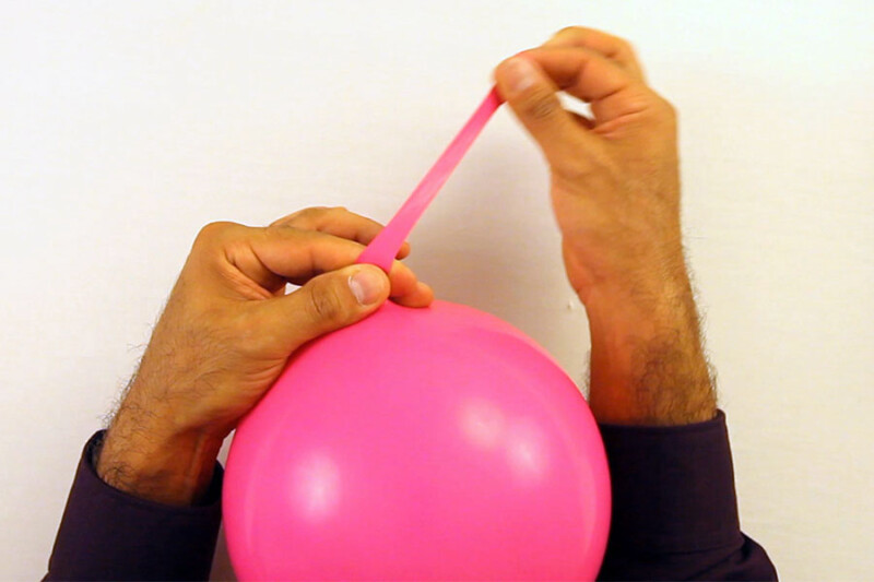 How to tie a balloon A step by step tutorial (video and text)