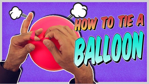 4 Ways To Use Balloon Tying Tool  How To Tie Balloons Without Hurting  Fingers with Balloon Tie Tool 